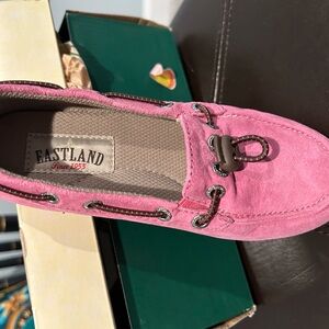 Eastland pink kids loafer never worn